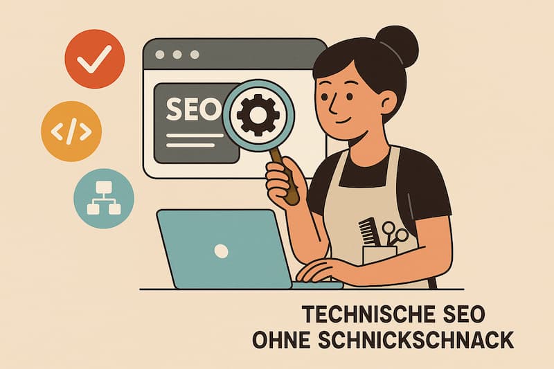 Technische SEO für Friseursalons